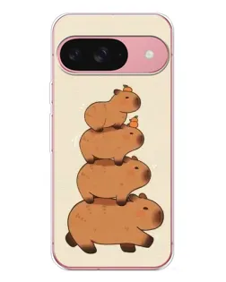 Чехол для Google Pixel 10 Pro с картинкой «Башня из капибар»