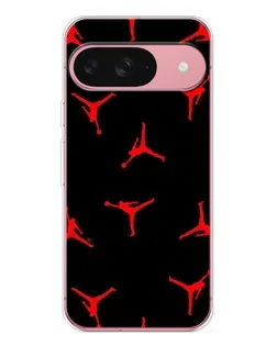 Чехол для Google Pixel 10 с картинкой «Jordan Red Pattern»