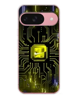 Чохол для Google Pixel 10 з картинкою «Nike — золота іскра»