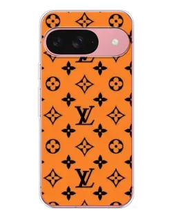 Чехол для Google Pixel 10 с картинкой «Оранжевый стиль LV»