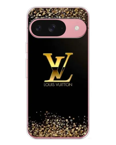 Чехол для Google Pixel 10 с картинкой «LV — золотые искры»