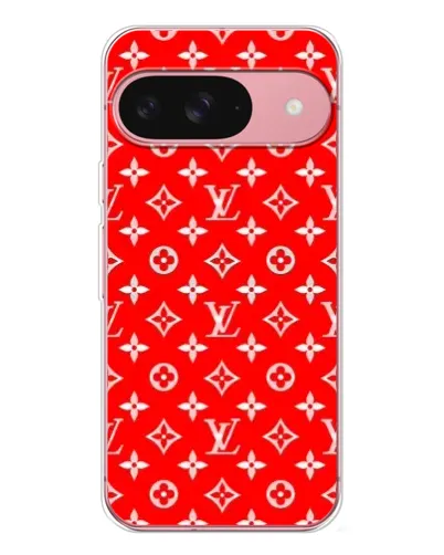Чехол для Google Pixel 10 с картинкой «Яркий паттерн LV»