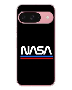 Чехол для Google Pixel 10 с картинкой «NASA — классика Red Blue»