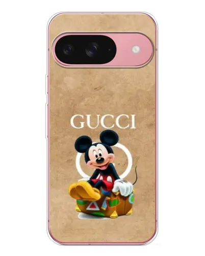 Чохол для Google Pixel 10 з картинкою «Міккі Маус Gucci — крафт»