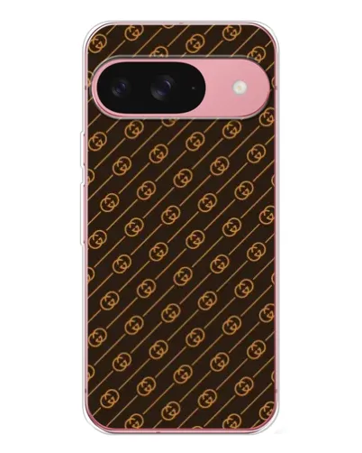 Чохол для Google Pixel 10 з картинкою «Gucci — золоті діагоналі»