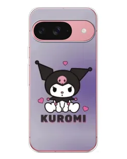 Чехол для Google Pixel 10 с картинкой «Kuromi — фиолетовый арт»