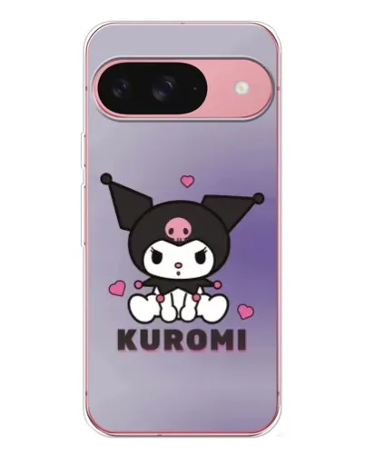 Чехол для Google Pixel 10 с картинкой «Kuromi — фиолетовый арт»