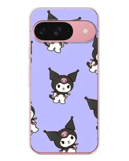 Чехол для Google Pixel 10 с картинкой «Паттерн с Kuromi»