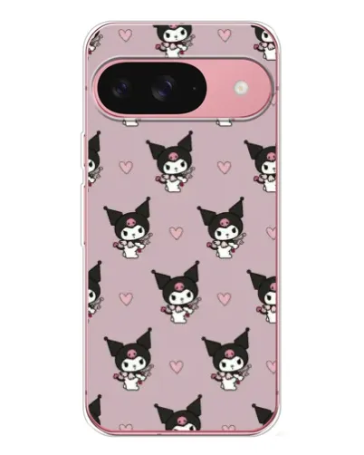 Чехол для Google Pixel 10 с картинкой «Kuromi — ночной сон»