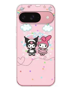 Чехол для Google Pixel 10 с картинкой «My Melody и Kuromi»