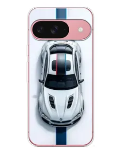 Чехол для Google Pixel 10 с картинкой «Вид сверху — BMW M»