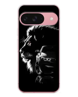 Чехол для Google Pixel 10 с картинкой «BMW и лев»