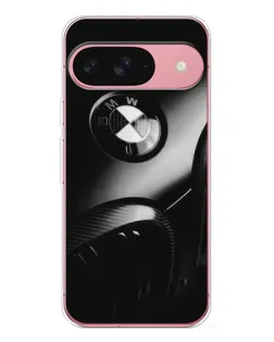 Чехол для Google Pixel 10 с картинкой «Эмблема BMW — макро»