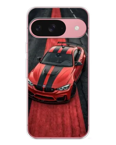 Чехол для Google Pixel 10 с картинкой «BMW на красной дорожке»