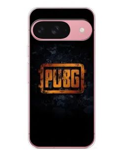 Чехол для Google Pixel 10 с картинкой «PUBG — золотой логотип»