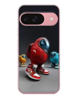 Чехол для Google Pixel 10 с картинкой «Among Us — 3D стиль»