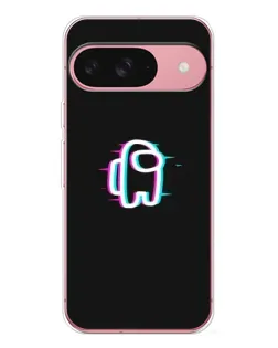 Чехол для Google Pixel 10 с картинкой «Among Us неон»