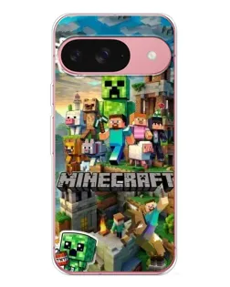 Чехол для Google Pixel 10 с картинкой «Замок Minecraft»