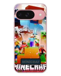 Чехол для Google Pixel 10 с картинкой «Minecraft герои игры»