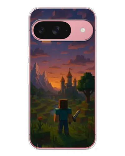 Чехол для Google Pixel 10 с картинкой «Стив у башни»