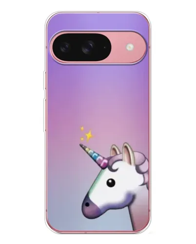 Чехол для Google Pixel 10 с картинкой «Единорог градиент»