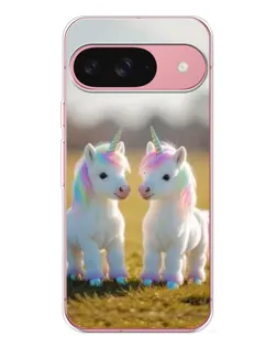 Чехол для Google Pixel 10 с картинкой «Пара единорогов»