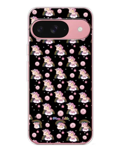 Чехол для Google Pixel 10 с картинкой «Magic Unicorn паттерн»
