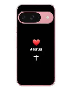 Чехол для Google Pixel 10 с картинкой «Сердце - Jesus»