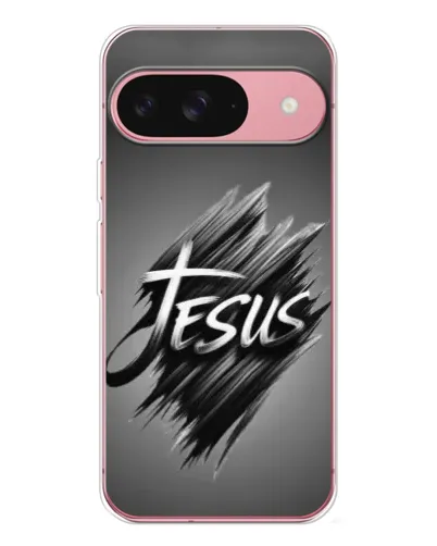 Чехол для Google Pixel 10 с картинкой «Надпись Jesus Graffiti»
