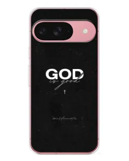 Чехол для Google Pixel 10 с картинкой «GOD — Бог над всем»