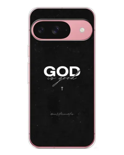 Чехол для Google Pixel 10 с картинкой «GOD — Бог над всем»