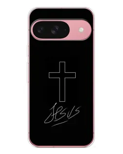 Чехол для Google Pixel 10 с картинкой «Графический крест Jesus»