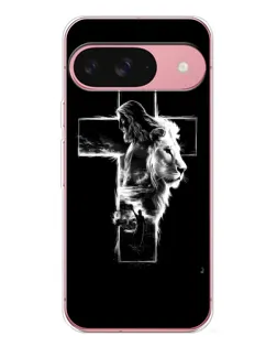 Чехол для Google Pixel 10 с картинкой «Сияющий крест Jesus»