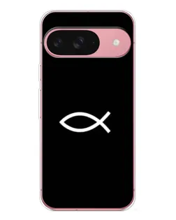 Чехол для Google Pixel 10 с картинкой «Символ рыбы Jesus»