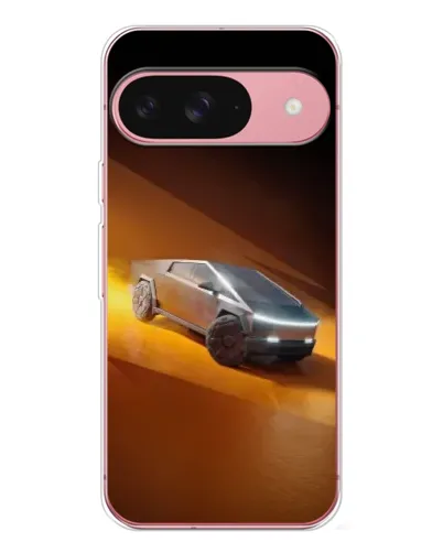 Чехол для Google Pixel 10 с картинкой «Cybertruck в пустыне»