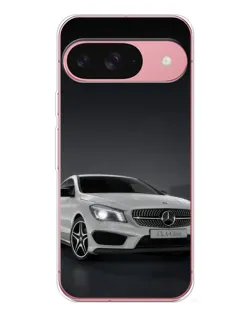 Чехол для Google Pixel 10 с картинкой «Mercedes AMG GT Silver»