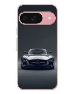 Чехол для Google Pixel 10 с картинкой «Mercedes на черном»