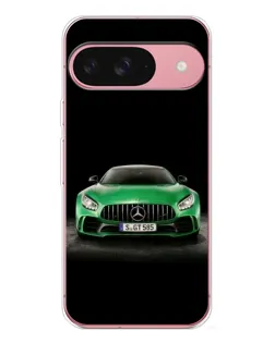 Чохол для Google Pixel 10 з картинкою «Mercedes — неоновий лого»