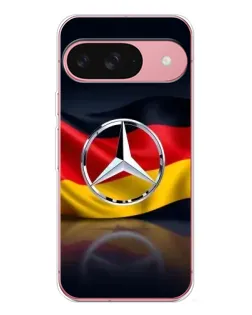 Чохол для Google Pixel 10 з картинкою «Mercedes — прапор Німеччини»