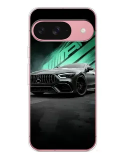Чохол для Google Pixel 10 з картинкою «Темний Mercedes AMG»