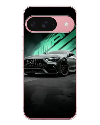 Чохол для Google Pixel 10 з картинкою «Темний Mercedes AMG»