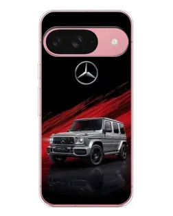 Чохол для Google Pixel 10 з картинкою «Mercedes G-Class червоний»
