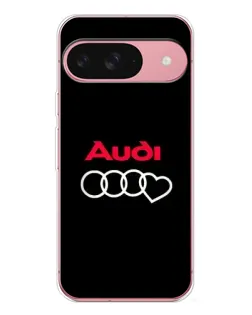 Чехол для Google Pixel 10 с картинкой «Логотип Audi Heart»