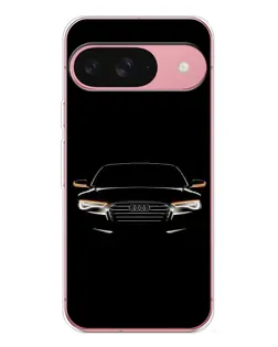 Чохол для Google Pixel 10 з картинкою «Audi — нічний контур»