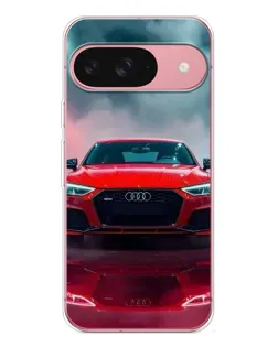 Чохол для Google Pixel 10 з картинкою «Audi RS — червоний стиль»