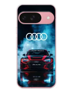 Чохол для Google Pixel 10 з картинкою «Audi Sport — неон»