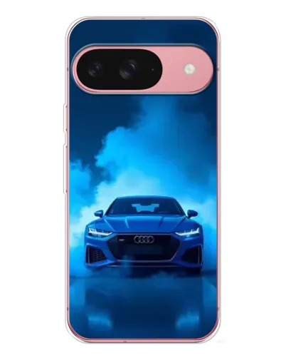 Чохол для Google Pixel 10 з картинкою «Audi — блакитна енергія»