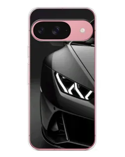 Чехол для Google Pixel 10 с картинкой «Lamborghini фары детализация»