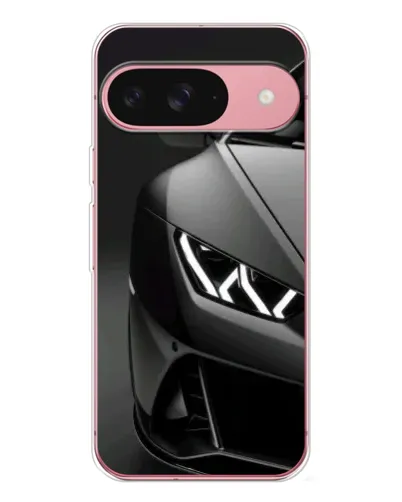 Чехол для Google Pixel 10 с картинкой «Lamborghini фары детализация»