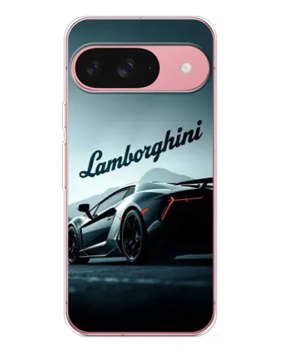 Чехол для Google Pixel 10 с картинкой «Классическая надпись Lamborghini»